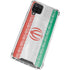 Iran Flag Distressed Galaxy A12 Clear Case
